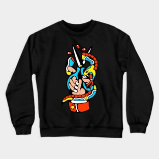 Snake scissors Crewneck Sweatshirt